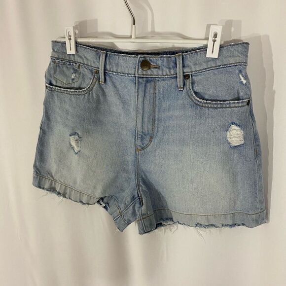 Loft Distressed Denim Shorts - Picture 2 of 6